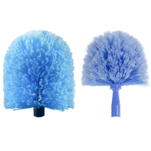 Factory Direct Supply Domed Cobweb Broom High Quality Flagged Bristle Cobweb Duster